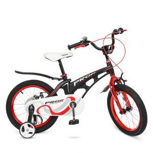 Велосипед дитячий двоколісний PROFI LMG18201 Infinity, 18 дюймів, червоно-чорний