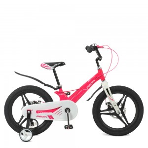 Велосипед дитячий двоколісний PROFI LMG18232 Hunter, 18 дюймів, малиновий