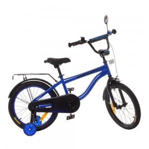 Велосипед детский двухколесный PROFI SY18153 Space, 18 дюймов, индиго
