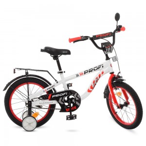 Велосипед дитячий двоколісний PROFI T18154 Space, 18 дюймів, червоно-білий