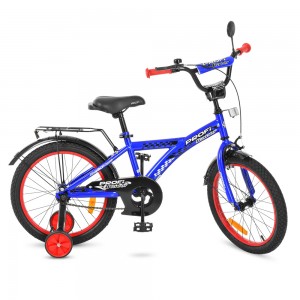 Велосипед дитячий двоколісний PROFI T1833 Racer, 18 дюймів, синій