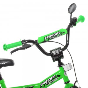 Велосипед дитячий двоколісний PROFI T1836 Racer, 18 дюймів, зелений