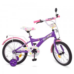 Велосипед дитячий двоколісний PROFI T1863 Original girl, 18 дюймів, рожево-фіолетовий