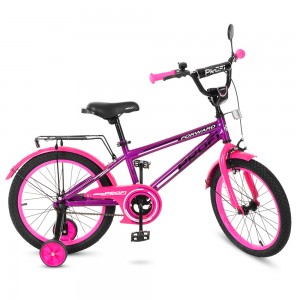 Велосипед дитячий двоколісний PROFI T1877 Forward, 18 дюймів, рожево-фіолетовий