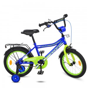 Велосипед дитячий двоколісний PROFI Y18103 Top Grade, 18 дюймів, салатово-синій