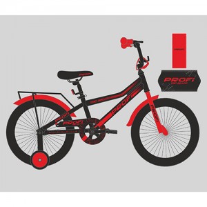Велосипед детский двухколесный PROFI Y18107 Top Grade, 18 дюймов, красно-черный