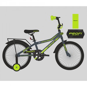 Велосипед дитячий двоколісний PROFI Y18108 Top Grade, 18 дюймів, сірий