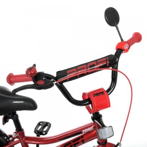 Велосипед детский двухколесный PROFI Y18221-1 Prime, 18 дюймов, красный