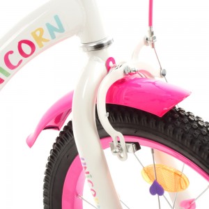 Велосипед дитячий двоколісний PROFI Y18244 Unicorn, 18 дюймів, білий