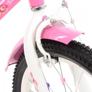 Велосипед дитячий двоколісний PROFI Y1881 Flower, 18 дюймів, рожевий