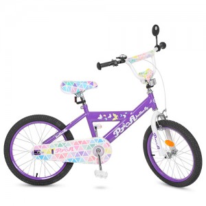 Велосипед детский двухколесный PROFI L20132 Butterfly, 20 дюймов, сиреневый