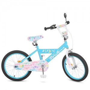 Велосипед детский двухколесный PROFI L20133 Butterfly, 20 дюймов, голубой