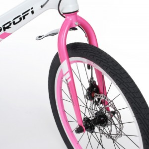 Велосипед дитячий двоколісний PROFI LMG20239 Hunter, 20 дюймів, рожево-білий
