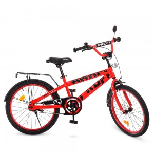 Велосипед детский двухколесный PROFI T20171 Flash, 20 дюймов, красный