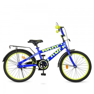 Велосипед детский двухколесный PROFI T20175 Flash, 20 дюймов, синий