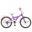 Велосипед детский двухколесный PROFI T2063 Original girl, 20 дюймов, розово-фиолетовый