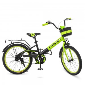 Велосипед детский двухколесный PROFI W20115-6 Original, 20 дюймов, зеленый