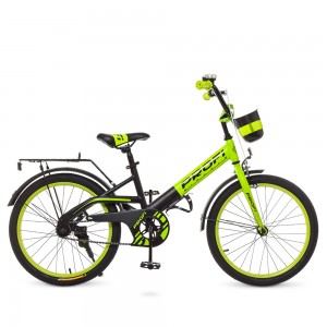 Велосипед детский двухколесный PROFI W20115-6 Original, 20 дюймов, зеленый