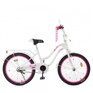 Велосипед детский двухколесный PROFI XD2094 Star, 20 дюймов, белый