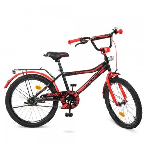 Велосипед дитячий двоколісний PROFI Y20107 Top Grade, 20 дюймів, чорний