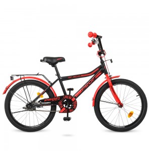Велосипед дитячий двоколісний PROFI Y20107 Top Grade, 20 дюймів, чорний