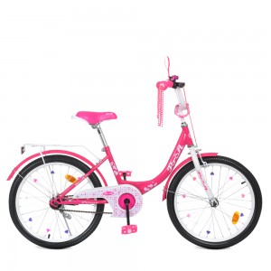 Велосипед дитячий двоколісний PROFI Y2013 Princess, 20 дюймів, малиновий