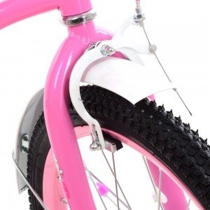 Велосипед дитячий двоколісний PROFI Y2021-1 Butterfly, 20 дюймів, рожевий, дзвінок, ліхтар, підніжка