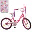 Велосипед дитячий двоколісний PROFI Y2023-1 Bloom, 20 дюймів, малиновий