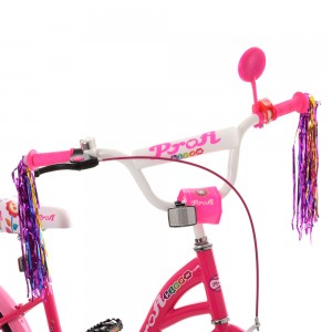 Велосипед детский двухколесный PROFI Y2023-1 Bloom, 20 дюймов, малиновый