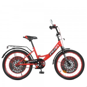 Велосипед детский двухколесный PROFI Y2046-1 Original boy, 20 дюймов, красный