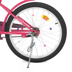 Велосипед дитячий двоколісний PROFI Y2092 Star, 20 дюймів, малиновий