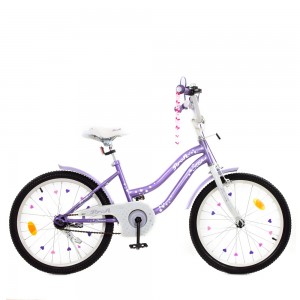 Велосипед детский двухколесный PROFI Y2093 Star, 20 дюймов, сиреневый