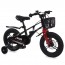 Велосипед детский PROF1 AIR PRO 18д. MB 181059 black SKD75,магнез.рама,вилка,обод,перед/зад.диск.торм.,корзина,крыла,доп.кол