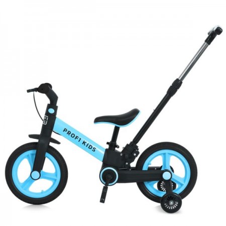 Велосипед-трансформер PROFI KIDS 12 буд. MB 1021-6 3в1, 2 колеса,гума (антипрокол), стал.рама, руль,нейлон.вилка, обід РР, ексцентрик сид, бат.ручка, складний, блакитний Велосипед-трансформер PROFI KIDS 12 буд. MB 1021-6 3в1, 2 колеса,гума (антипрокол), стал.рама, руль,нейлон.вилка, обід РР, ексцентрик сид, бат.ручка, складний, блакитний
