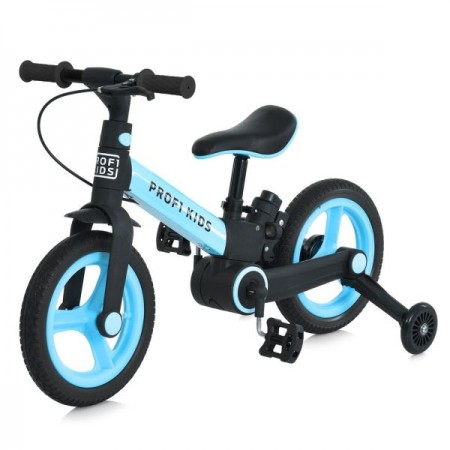 Велосипед-трансформер PROFI KIDS 12 буд. MB 1021-6 3в1, 2 колеса,гума (антипрокол), стал.рама, руль,нейлон.вилка, обід РР, ексцентрик сид, бат.ручка, складний, блакитний Велосипед-трансформер PROFI KIDS 12 буд. MB 1021-6 3в1, 2 колеса,гума (антипрокол), стал.рама, руль,нейлон.вилка, обід РР, ексцентрик сид, бат.ручка, складний, блакитний