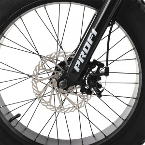 Велосипед фетбайк Profi HIGHPOWER 20 дюймів, рама 13 ", чорний (EB20HIGHPOWER 2.0 A20.2)