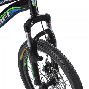 Велосипед гірський MTB Profi DAMPER 20 дюймів, рама 12 ", чорний (G20DAMPER S20.1)