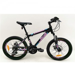 Велосипед гірський MTB Profi OPTIMAL 20 дюймів, рама 12,5 ", чорний (G20OPTIMAL A20.2)