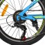 Велосипед гірський MTB Profi PLAIN 20 дюймів, рама 12 ", блакитний (G20PLAIN A20.2)