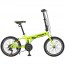 Велосипед городской, складной Profi RIDE 20 дюймов,  рама 12", салатовый (G20RIDE A20.2)