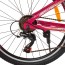 Велосипед горный MTB Profi CARE 24 дюйма, рама 13,5", малиновый (G24CARE A24.1)