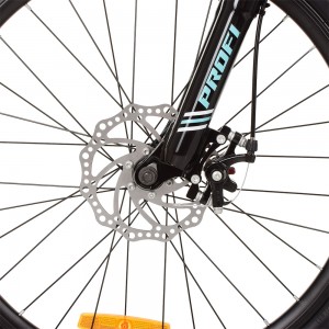Велосипед гірський MTB Profi DAMPER 24 дюйма, рама 15 ", сірий (G24DAMPER S24.5)