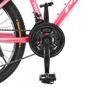 Велосипед гірський MTB Profi ELEGANCE 24 дюйма, рама 14 ", рожевий (G24ELEGANCE A24.1)