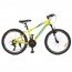 Велосипед гірський MTB Profi PLAIN 24 дюйма, рама 13,5 ", салатовий (G24PLAIN A24.1)