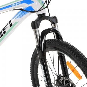 Велосипед гірський MTB Profi PRECISE 24 дюйма, рама 14 ", білий (G24PRECISE A24.2)