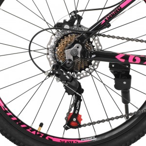 Велосипед горный MTB Profi YOUNG 24 дюйма, рама 15", черный (G24YOUNG A24.4)