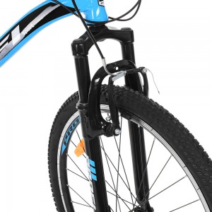 Велосипед гірський MTB Profi SIRIUS 26 дюймів, рама 18 ", чорно-блакитний (G26SIRIUS A26.1)