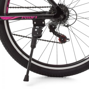 Велосипед гірський MTB Profi VEGA 26 дюймів, рама 17,5 ", чорний (G26VEGA A26.2)
