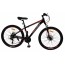 Велосипед 26 д. MTB2602-2 алюм.рама 13", SHIMANO 21SP, швидкознім.кол., чорно-червоний