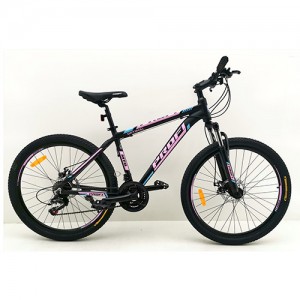 гірський Велосипед MTB Profi OPTIMAL 26 дюймів, рама 16,5", рожево-чорний (G26OPTIMAL A26.2)